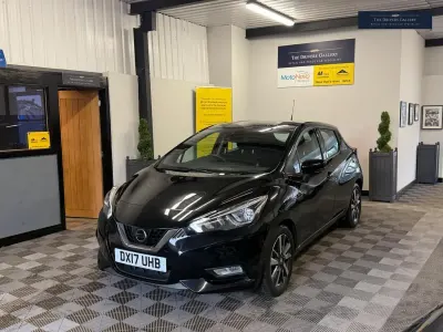 Used Nissan Micra Acenta 71 HP (52 kW) 2017 Black Hatchback