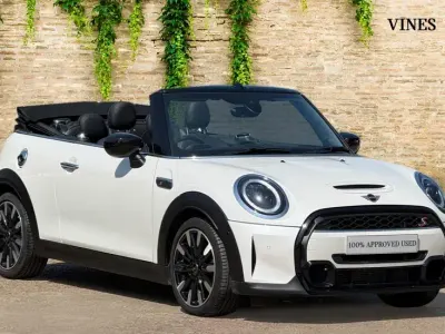 Used Mini Cooper S Cabriolet Exclusive 176 HP (129 kW) 2023 White Cabriolet