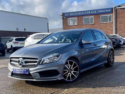 Used Mercedes A200 AMG 136 HP (100 kW) 2014 Grey Hatchback