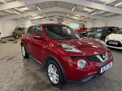 Used Nissan Juke N-Connecta 110 HP (80 kW) 2017 Red SUV