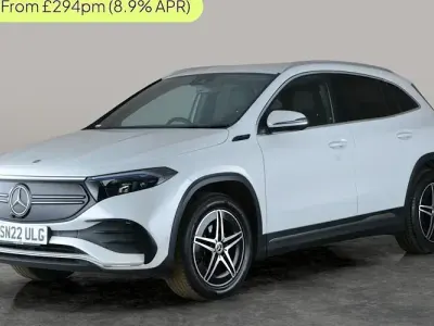 Used Mercedes EQA250 AMG line 139 kW (190 HP) 2022 White SUV