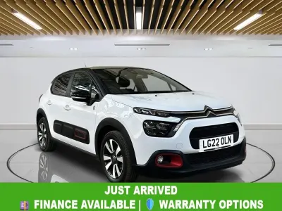 Used Citroën C3 PureTech 83 HP (61 kW) 2022 White Hatchback