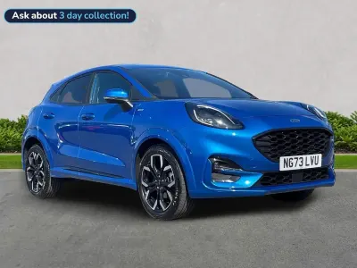 Używany Ford Puma ST-Line X 125 KM (91 kW) 2023 Niebieski SUV