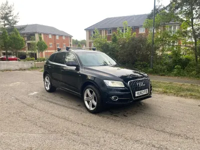 Begagnad Audi Q5 S-line plus 180 HK (132 kW) 2013 Svart SUV