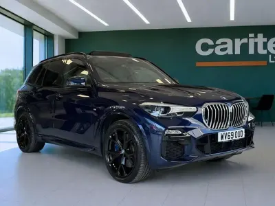 Used BMW X5 M Sport 265 HP (194 kW) 2019 Blue SUV