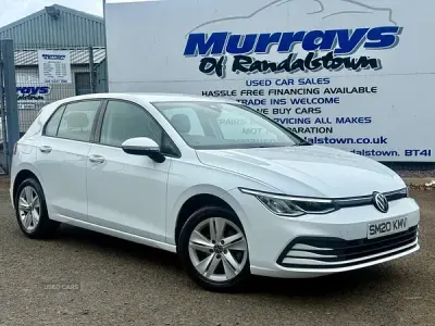 Used VW Golf VII Life 130 HP (95 kW) 2020 White Hatchback