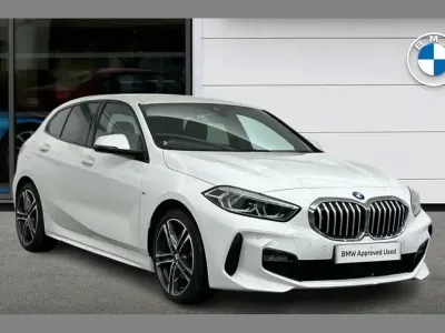 Used BMW 118 M Sport 134 HP (98 kW) 2023 White Hatchback