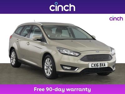 Silver Used 2016 Ford Focus Titanium Estate | £10,349 (Fair price)