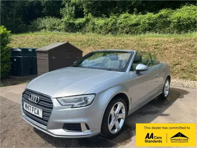 Used Audi A3 Cabriolet Sport 150 HP (110 kW) 2017 Silver Cabriolet