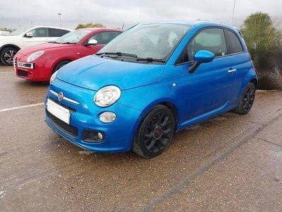 Used Fiat 500 S 85 HP (62 kW) 2015 Blue Hatchback