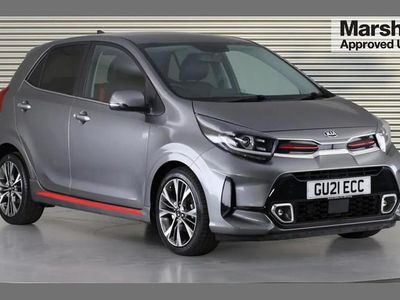 Used Kia Picanto GT-Line S 99 HP (72 kW) 2021 Grey Hatchback