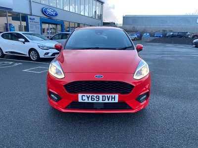 Used Ford Fiesta ST-Line 100 HP (73 kW) 2019 Race red Hatchback