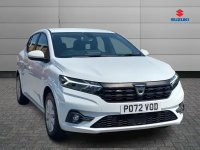 Used Dacia Sandero Comfort 90 HP (66 kW) 2022 White Hatchback
