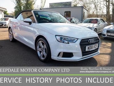 Used Audi A3 Cabriolet Sport 2018 White Cabriolet