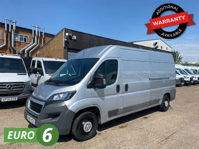 Used Peugeot Boxer 130 HP (95 kW) 2017 Silver Van