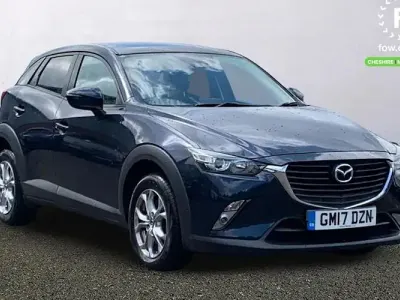 Used Mazda CX-3 105 HP (77 kW) 2017 Blue SUV