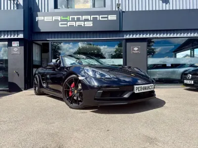 Used Porsche 718 Boxster 365 HP (268 kW) 2020 Black Cabriolet