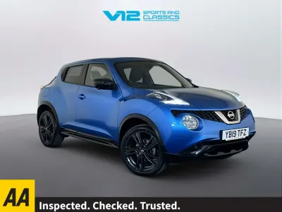 Used Nissan Juke Tekna 117 HP (86 kW) 2019 Blue SUV