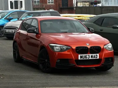 Used BMW 120 M Sport 2014 Orange Hatchback