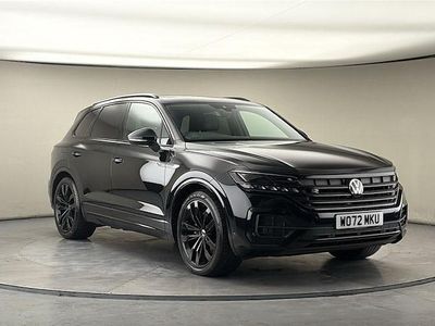 Used VW Touareg Black Edition 286 HP (210 kW) 2022 Grenadilla black metallic/grenadilla black metalli SUV