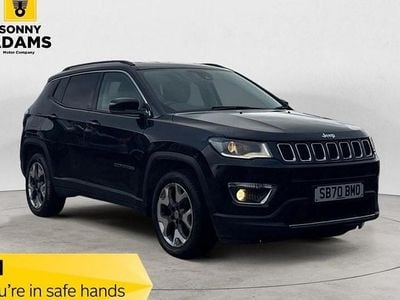 Black Used 2020 Jeep Compass Limited SUV | £11,988 (Fair price)