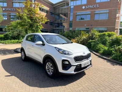 Begagnad Kia Sportage 2019 Vit SUV