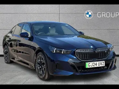 Used BMW i5 M Sport 246 kW (335 HP) 2024 Tanzanite blue Sedan