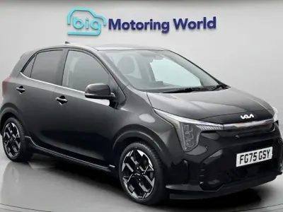 Used Kia Picanto GT-Line S 69 HP (50 kW) 2025 Black Hatchback