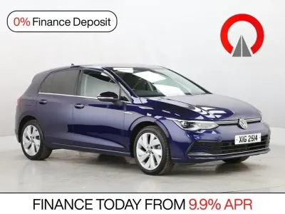 Second-hand VW Golf VII Style 150 CP (110 kW) 2020 Albastru Hatchback