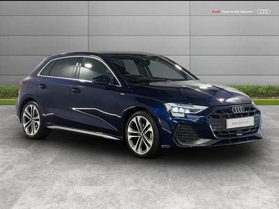 Used Audi A3 S-Line 147 HP (108 kW) 2025 Blue Hatchback