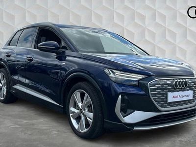 Used Audi Q4 e-tron S-Line 210 kW (286 HP) 2025 Blue SUV