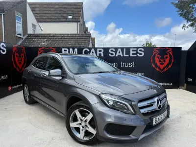 Used Mercedes GLA220 AMG line 170 HP (125 kW) 2015 Grey SUV