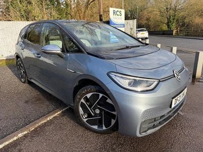 Used VW ID.3 Pro Performance 150 kW (204 HP) 2021 Blue Hatchback