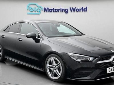 Used Mercedes CLA180 AMG line 136 HP (100 kW) 2021 Black Sedan