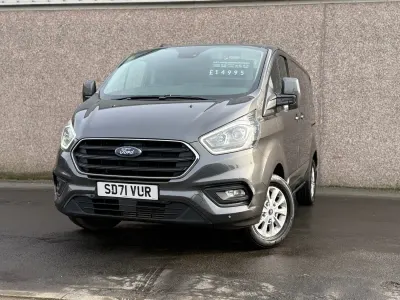 Usado Ford Transit Custom Limited 130 HP (95 kW) 2021 Cinzento Van