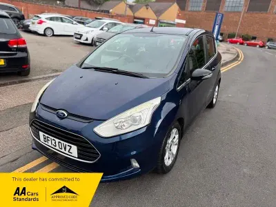 Used Ford B-MAX Zetec 105 HP (77 kW) 2013 Blue MPV