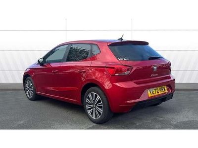 Used Seat Ibiza SE 95 HP (69 kW) 2022 Red Hatchback