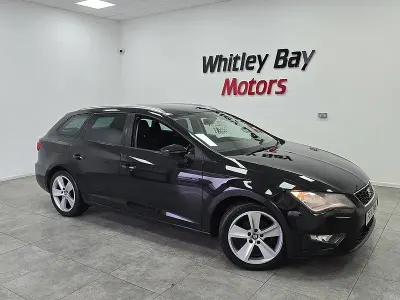 Begagnad Seat Leon FR 150 HK (110 kW) 2014 Svart Kombi