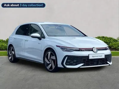 Used VW Golf VIII GTI 265 HP (194 kW) 2024 White Hatchback