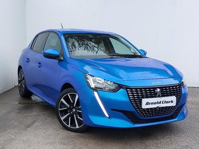 Blue Used 2020 Peugeot 208 Allure Hatchback | £14,298 (Fair price)