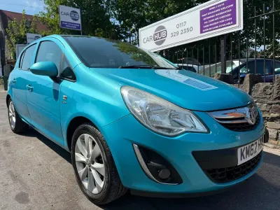 Used Vauxhall Corsa Active 85 HP (62 kW) 2012 Blue Hatchback