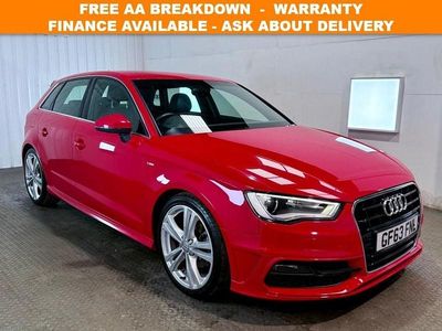 Used Audi A3 Sportback S-Line 150 HP (110 kW) 2014 Red Hatchback