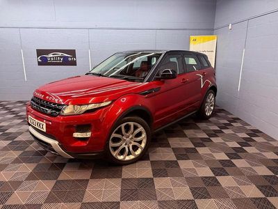 Used Land Rover Range Rover evoque Dynamic 240 HP (176 kW) 2014 Red SUV