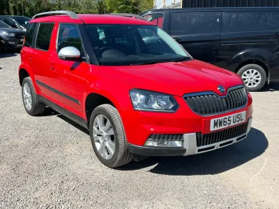 Używany Skoda Yeti SE L 150 KM (110 kW) 2015 Czerwony SUV