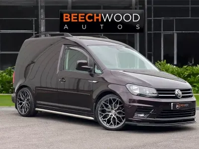 Used VW Caddy Highline 150 HP (110 kW) 2017 Mauve/purple MPV