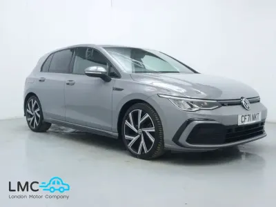 Second-hand VW Golf VIII R-line 150 CP (110 kW) 2021 Gri Hatchback