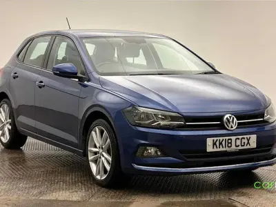 Used VW Polo SEL 116 HP (85 kW) 2018 Blue Hatchback