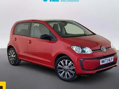 Used VW up! Black Edition 65 HP (47 kW) 2023 Red Hatchback