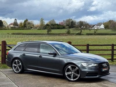Begagnad Audi A6 Black Edition 190 HK (139 kW) 2014 Grå Kombi