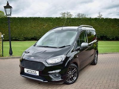 Begagnad Ford Transit Sport 100 HK (73 kW) 2021 Svart Van